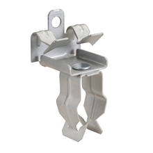 1/2 Inch Push In Conduit Clip Flange 8P24TZ (Pack of 100)