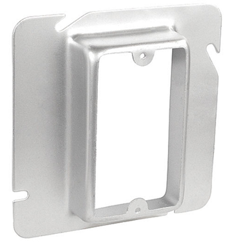 6 Inch Square One Gang Device Ring 1 Inch Raised 61-1 (Pack of 35)