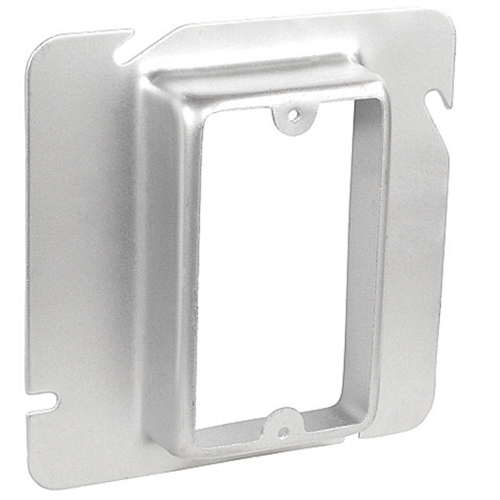 6 Inch Square One Gang Device Ring 1 Inch Raised 61-1 (Pack of 35)