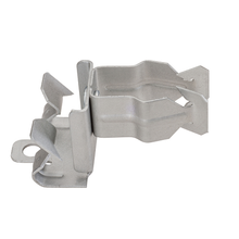 1/2 Inch Push In Conduit Clip Flange 8P58TZ (Pack of 100)