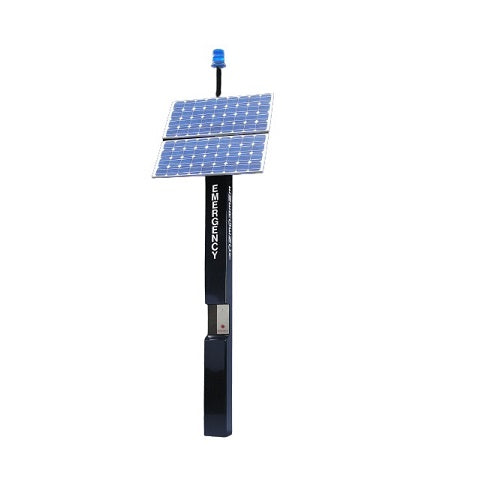 Blue Light Phone Tower Wireless Solar ETP-MT-SOLAR60
