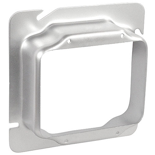 6 Inch Square Two Gang Device Ring 1-1/4 Inch Raised 62-1-1/4 (Pack of 30)