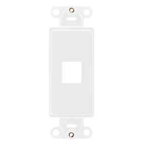 1 Port Quickport Decora Insert White 41641-W