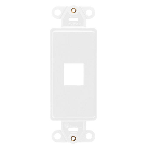 1 Port Quickport Decora Insert White 41641-W