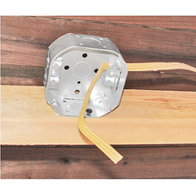 4 Inch Octagon Box 1-1/2 Inch Deep Non Metallic Clamps 54151-R (Pack of 100)