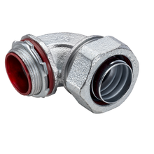 1-1/4 Inch 90 Degree Liquidtight Malleable Connector 494S (Pack of 10)