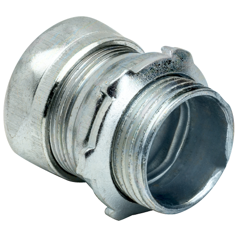 4 Inch EMT Compression Connector Steel 660S (Pack of 15)
