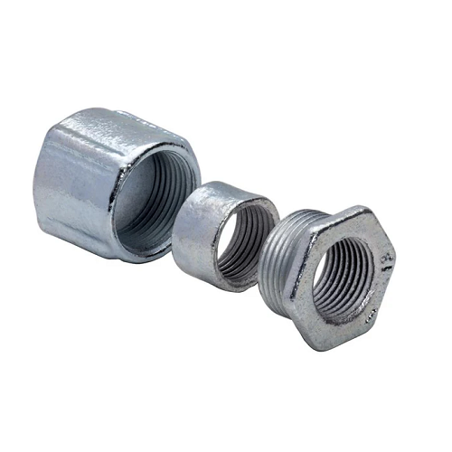 6 Inch Rigid 3 Piece Coupling Malleable Iron 860BHDG