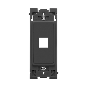1-Port Insert Black RE640-OB1