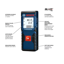 Blaze One Laser Distance Measure 165 FT Range GLM165-10