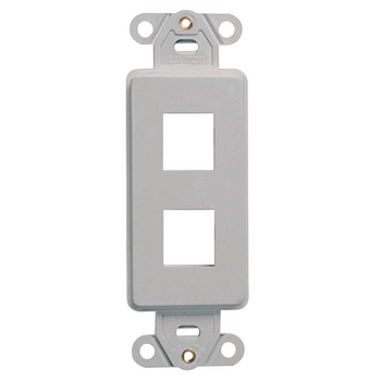 2 Port Quickport Decora Insert Gray 41642-GY