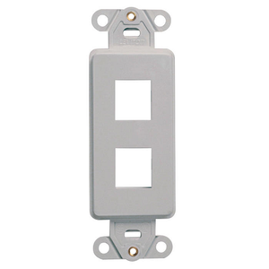 2 Port Quickport Decora Insert Gray 41642-GY