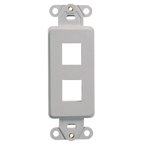 2 Port Quickport Decora Insert Gray 41642-GY