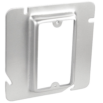 6 Inch Square One Gang Device Ring 5/8 Inch Raised 61-5/8 (Pack of 50)