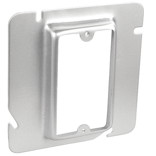 6 Inch Square One Gang Device Ring 5/8 Inch Raised 61-5/8 (Pack of 50)