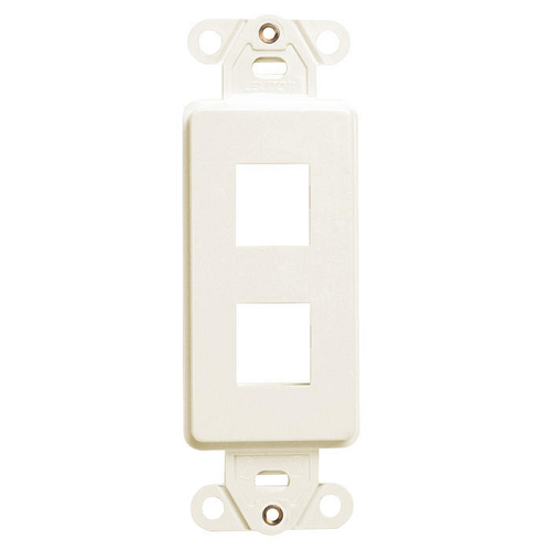 2 Port Quickport Decora Insert Ivory 41642-I