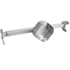 4 Inch Octagon Fan And Fixture Support Box 1-1/2 Inch Deep Old Work Bar Hanger 54151-FANOW (Pack of 25)