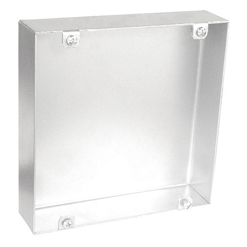 6 Inch Square Blank Junction Box 1-1/2 Inch Deep No Knockouts 6150-BLNK (Pack of 10)