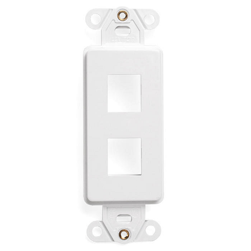 2 Port Quickport Decora Insert White 41642-W