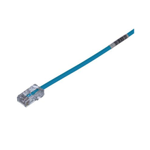 1 FT 28 AWG UTP Copper Patch Cord Blue UTP28CH1BU