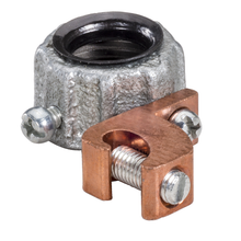 1/2" Rigid Metallic Insulated Grounding Bushings 4-14 Copper Lug 331CMHDG (Pack of 20)