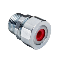 1/2 Inch Cord Connector Red 50A250 (pack of 25)