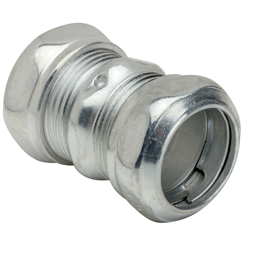 3/4 Inch EMT Compression Coupling Steel 662S (Pack of 200)