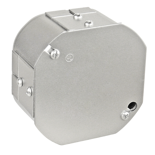 4 Inch Octagon Open Splice Box 2-1/8 Inch Deep 8 Side Slots And 4 Non Metallic Connectors 54171-OPR (Pack of 25)