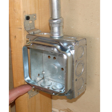 4 Inch Square Two Gang Device Ring 3/4 Inch Raised 52C18 (pack of 150)