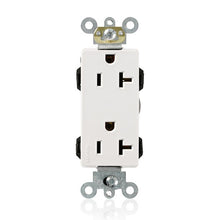 Leviton 20A 125V Decora Plus Duplex Receptacle White M1636-W