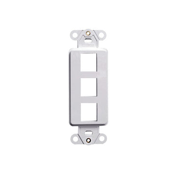3 Port Quickport Decora Insert Gray 41643-GY