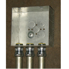 6 Square Junction Box 3-1/2 Inch Deep 1 Inch Knockouts 6350-1 (Pack of 20)