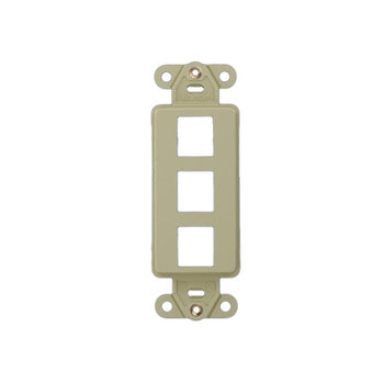 3 Port Quickport Decora Insert Ivory 41643-I