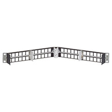 Leviton 1RU High Density Universal Angled Panel E2X1A-S48