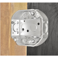 4 Inch Octagon Box 2-1/8 Inch Deep BX Clamps 54171-BX (Pack of 50)