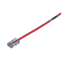 10 FT 28 AWG UTP Copper Patch Cord Red UTP28CH10RD