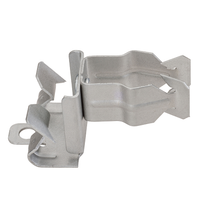 1/2 Inch Push In Conduit Clip Flange 8P912TZ (Pack of 100)