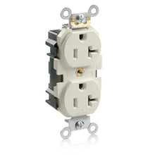 Leviton 20A 125V Duplex Receptacle Outlet Light Almond M5362-ST