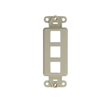 3 Port Quickport Decora Insert Light Almond 41643-T