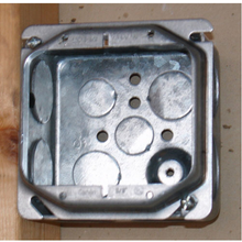 4 Inch Square Two Gang Device Ring 3/4 Inch Raised Stainless Steel 52C18-SS (pack of 50)