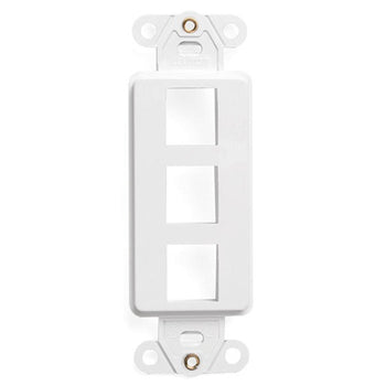 3 Port Quickport Decora Insert White 41643-W