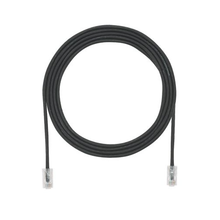 1 Meter 28 AWG UTP Copper Patch Cord Black UTP28CH1MBL