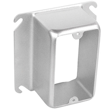 4 Inch Square One Gang Device Ring 2 Inch Raised 52C23 (pack of 75)