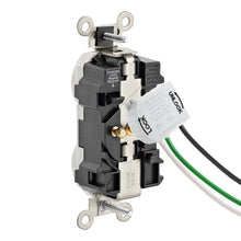 Leviton 20A 125V Duplex Receptacle Outlet Light Almond M5362-ST