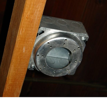 4 Inch Square To 3-1/2 Inch Round Universal Fixture Ring 3/4 Inch Raised 52C3-3/4U (pack of 100)