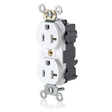 Leviton 20A 125V Duplex Receptacle Outlet White M5362-SW