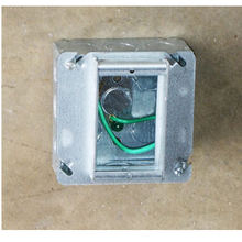 4 Inch Square One Gang Device Tile Ring 2 Inch Raised 52C23SQ (pack of 50)
