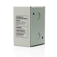 Leviton 30A 600V Three Pole AC Manual Motor Controller Gray N1303-DS