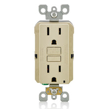 Leviton 15A 125V SmartlockPro GFCI Receptacle Ivory GFNT1-I