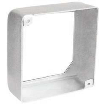 4 Inch Square Blank Extension Ring 1-1/2 Inch Deep No Knockouts 53151-BLNK (Pack of 50)